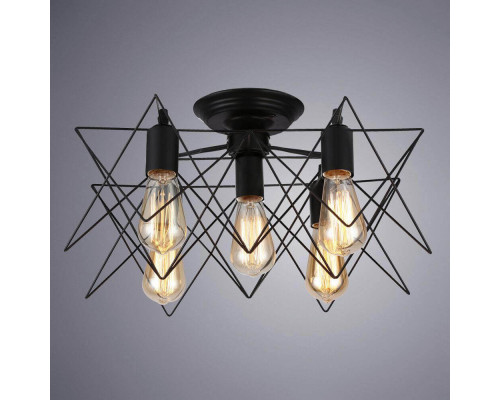 Дополнительное фото Люстра потолочная Arte Lamp A6048PL-5BK: Купить в Интернет магазин освещения GCSVET.RU