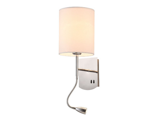 Основное фото Гибкий светильник на стену Maytoni Bergamo MOD617WL-01CH: Купить в Интернет магазин освещения GCSVET.RU