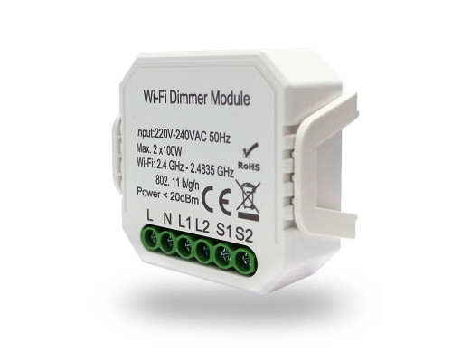 Основное фото Wi-Fi реле Denkirs RL1004-DM: Купить в Интернет магазин освещения GCSVET.RU