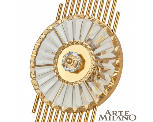 Дополнительное фото Светильник настенный Arte Milano 0552B.D255.H650.E14.3 G: Купить в Интернет магазин освещения GCSVET.RU