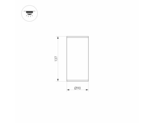 Дополнительное фото Светильник светодиодный уличный Arlight LGD-Forma-Surface-R90-12W Day4000 032576: Купить в Интернет магазин освещения GCSVET.RU