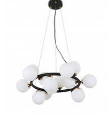 Подвесная люстра Lumina Deco Marsiada LDP 6033-15 BK+MD