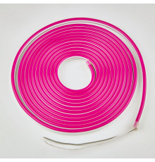 Лента светодиодная Uniel ULS-N11-2835-120LED/m-8mm-IP67-DC24V-10W/m-15M-PINK катушка в герметичной упаковке