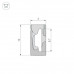 Дополнительное фото Силиконовый профиль Arlight WPH-FLEX-0612-SIDE-S8-5m BLACK 045782: Купить в Интернет магазин освещения GCSVET.RU