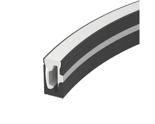 Основное фото Силиконовый профиль Arlight WPH-FLEX-0612-SIDE-S8-5m BLACK 045782: Купить в Интернет магазин освещения GCSVET.RU