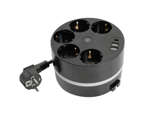 Основное фото Удлинитель Stekker Comfort HM10-51-01 49656: Купить в Интернет магазин освещения GCSVET.RU