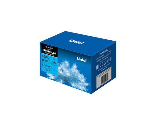 Дополнительное фото Светодиодная гирлянда (07930) Uniel сакура 220V белый ULD-S0700-050/DTA White IP20 SNOWFLAKES-1: Купить в Интернет магазин освещения GCSVET.RU