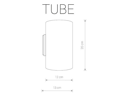 Дополнительное фото Светильник настенный Nowodvorski Tube 9320: Купить в Интернет магазин освещения GCSVET.RU