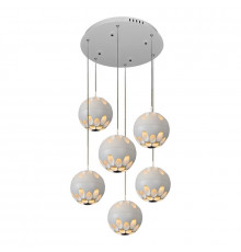 Люстра подвесная LED iLedex Mob P1009-6 WH