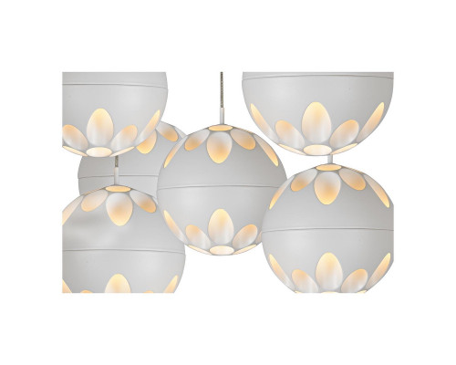Дополнительное фото Люстра подвесная LED iLedex Mob P1009-6 WH: Купить в Интернет магазин освещения GCSVET.RU
