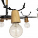 Дополнительное фото Люстра потолочная Loft IT Sven 10024/6 Black: Купить в Интернет магазин освещения GCSVET.RU