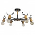 Основное фото Люстра потолочная Loft IT Sven 10024/6 Black: Купить в Интернет магазин освещения GCSVET.RU