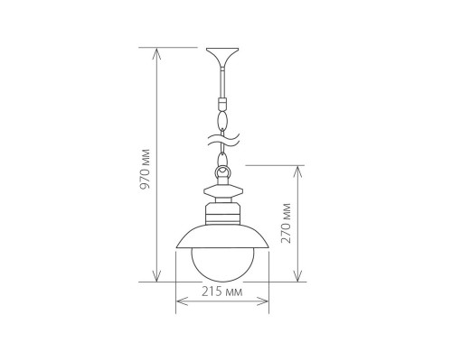 Дополнительное фото Уличный подвесной cветильник Elektrostandard Talli H GL 3002H черный 4690389106590: Купить в Интернет магазин освещения GCSVET.RU