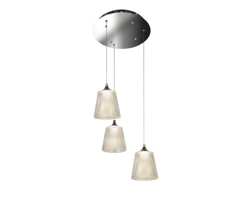 Дополнительное фото Люстра подвесная LED iLedex Flora WD8007-3 CR: Купить в Интернет магазин освещения GCSVET.RU