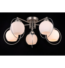 Люстра потолочная Natali Kovaltseva SPHERE II 81051-5C SATIN NICKEL