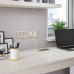 Дополнительное фото Розетка двойная Ethernet RJ-45 Werkel слоновая кость W1181103 4690389155864: Купить в Интернет магазин освещения GCSVET.RU