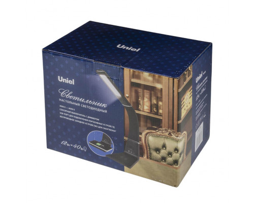 Дополнительное фото Лампа настольная (UL-00006473) Uniel TLD-565 Brown/LED/360Lm/3000-6000K/Dimmer/WR: Купить в Интернет магазин освещения GCSVET.RU