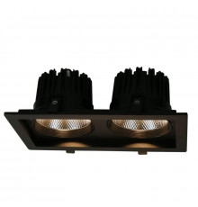 Светильник встраиваемый LED Arte Lamp Privato A7018PL-2BK