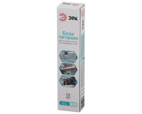 Дополнительное фото Блок питания Эра LP-LED-40W-IP67-24V-S Б0061143: Купить в Интернет магазин освещения GCSVET.RU