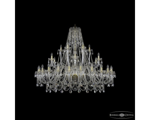 Основное фото Люстра подвесная Bohemia Ivele Crystal 1411/24+6+6/530 G: Купить в Интернет магазин освещения GCSVET.RU