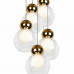 Дополнительное фото Люстра подвесная LED iLedex Blossom C4476-5R GL: Купить в Интернет магазин освещения GCSVET.RU