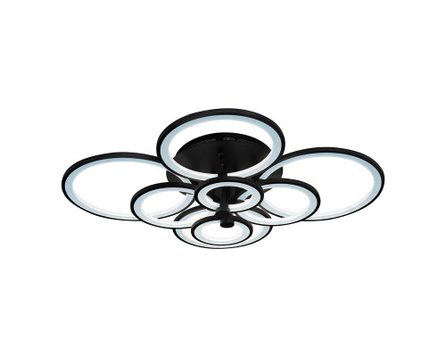 Дополнительное фото Люстра потолочная LED iLedex Ring A001/8 BK: Купить в Интернет магазин освещения GCSVET.RU