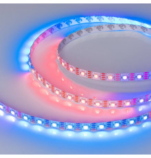 Лента светодиодная Arlight SPI-B60-10mm 12V RGB-PX1-RAM (9.3 W/m, IP20, 5060, 5m) 033437
