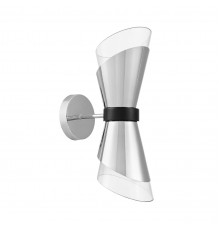 Настенный светильник Lumina Deco Fabro LDW 7013-2 CHR+PR