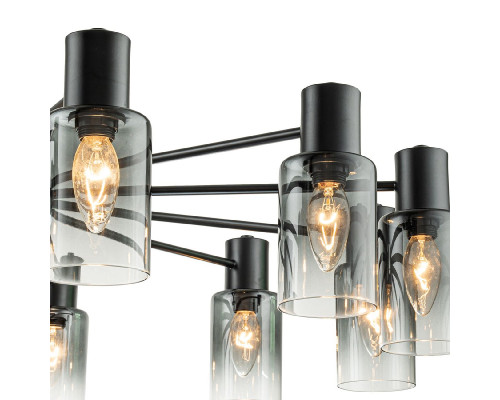 Дополнительное фото Люстра потолочная Escada Diversity 2120/12P Black: Купить в Интернет магазин освещения GCSVET.RU