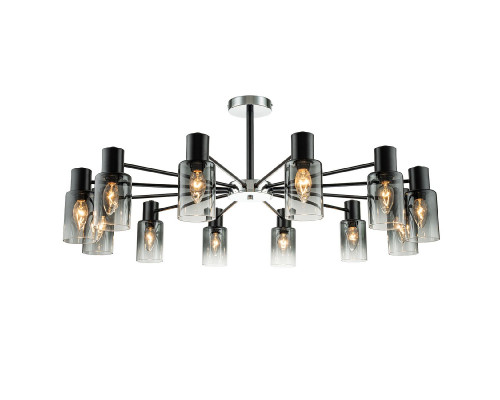 Основное фото Люстра потолочная Escada Diversity 2120/12P Black: Купить в Интернет магазин освещения GCSVET.RU