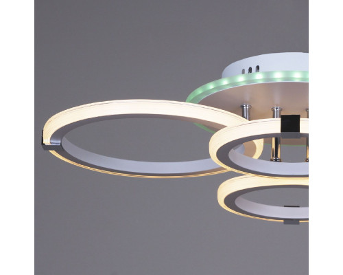 Дополнительное фото Люстра потолочная Reluce 06319-3.3-04 WH+CR (RGB): Купить в Интернет магазин освещения GCSVET.RU