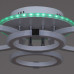Дополнительное фото Люстра потолочная Reluce 06319-3.3-04 WH+CR (RGB): Купить в Интернет магазин освещения GCSVET.RU