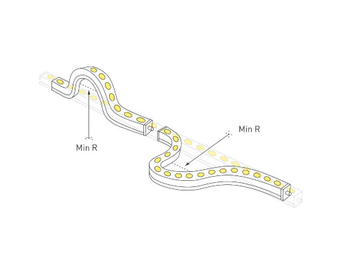 Дополнительное фото Грейзер Arlight DMX THOR-3D-F24-25x27mm 24V RGBW-White6000 (24 W/m, IP65, 1m, wire x2) 045266: Купить в Интернет магазин освещения GCSVET.RU