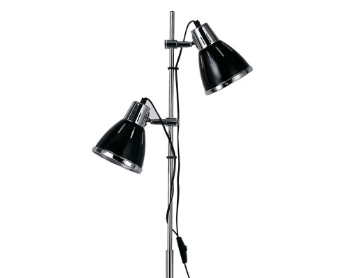 Основное фото Напольный светильник Ideal Lux Elvis PT2 Nero 001197: Купить в Интернет магазин освещения GCSVET.RU