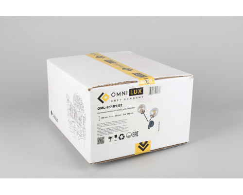 Дополнительное фото Настенный светильник Omnilux Crotone OML-95101-02: Купить в Интернет магазин освещения GCSVET.RU