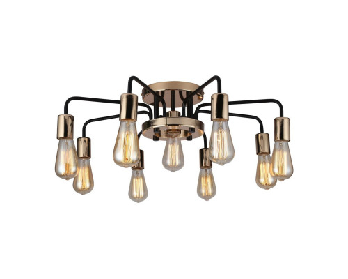 Основное фото Люстра потолочная Arte Lamp A6001PL-9BK: Купить в Интернет магазин освещения GCSVET.RU