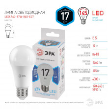 Светодиодная лампочка Эра LED A60-17W-840-E27 Б0031700