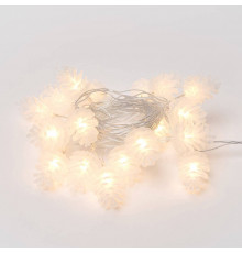 Светодиодная гирлянда (09582) Uniel шишки 220V белый ULD-S0280-020/DTA Warm White IP20 PINE CONES