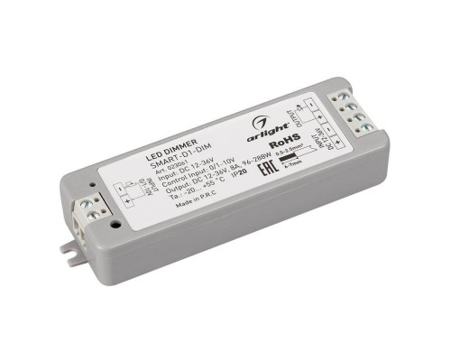 Основное фото Диммер Arlight SMART-D1-DIM 023061: Купить в Интернет магазин освещения GCSVET.RU