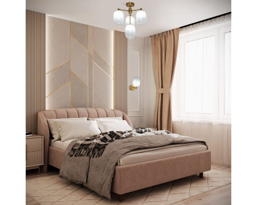 Дополнительное фото Настенный светильник Eurosvet Loona 60161 латунь a065615: Купить в Интернет магазин освещения GCSVET.RU