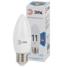 Светодиодная лампочка Эра LED B35-11W-840-E27 Б0032983
