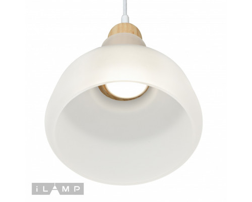 Дополнительное фото Светильник подвесной iLamp Puro AP9006-1B WH: Купить в Интернет магазин освещения GCSVET.RU
