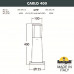 Дополнительное фото Садовый светильник Fumagalli DR1.574.000.AXU1L: Купить в Интернет магазин освещения GCSVET.RU