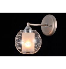 Настенный светильник Natali Kovaltseva TWIN 75089/1W NICKEL, CHROME