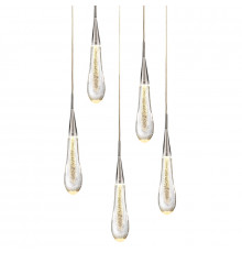 Светильник подвесной Delight Collection Pour MD-023B-5 chrome