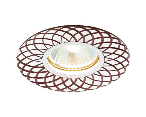 Основное фото Светильник встраиваемый Ambrella Light Classic A815 AL/BR: Купить в Интернет магазин освещения GCSVET.RU