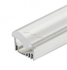 Профиль с экраном Arlight ALU-ASYMETRIC-2000 ANOD+FROST LENS 019270