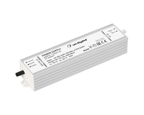 Основное фото Сетевой адаптер Arlight ARPV-12060-B (12V, 5.0A, 60W) 020006(1): Купить в Интернет магазин освещения GCSVET.RU