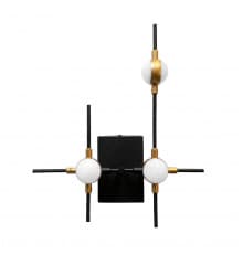 Светильник настенный DeLight Collection Molecular MB18001067-3A black/gold