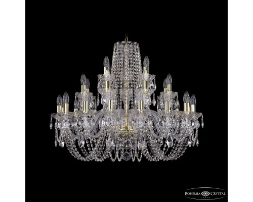 Основное фото Люстра подвесная Bohemia Ivele Crystal 1402/16+8+4/300 G: Купить в Интернет магазин освещения GCSVET.RU